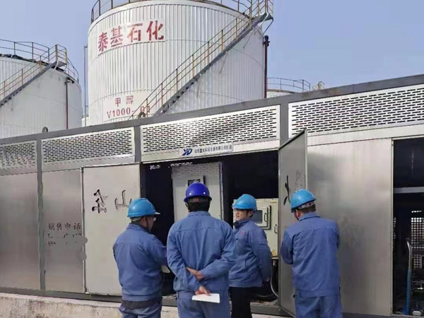 泰基石化油氣回收設(shè)備調(diào)試