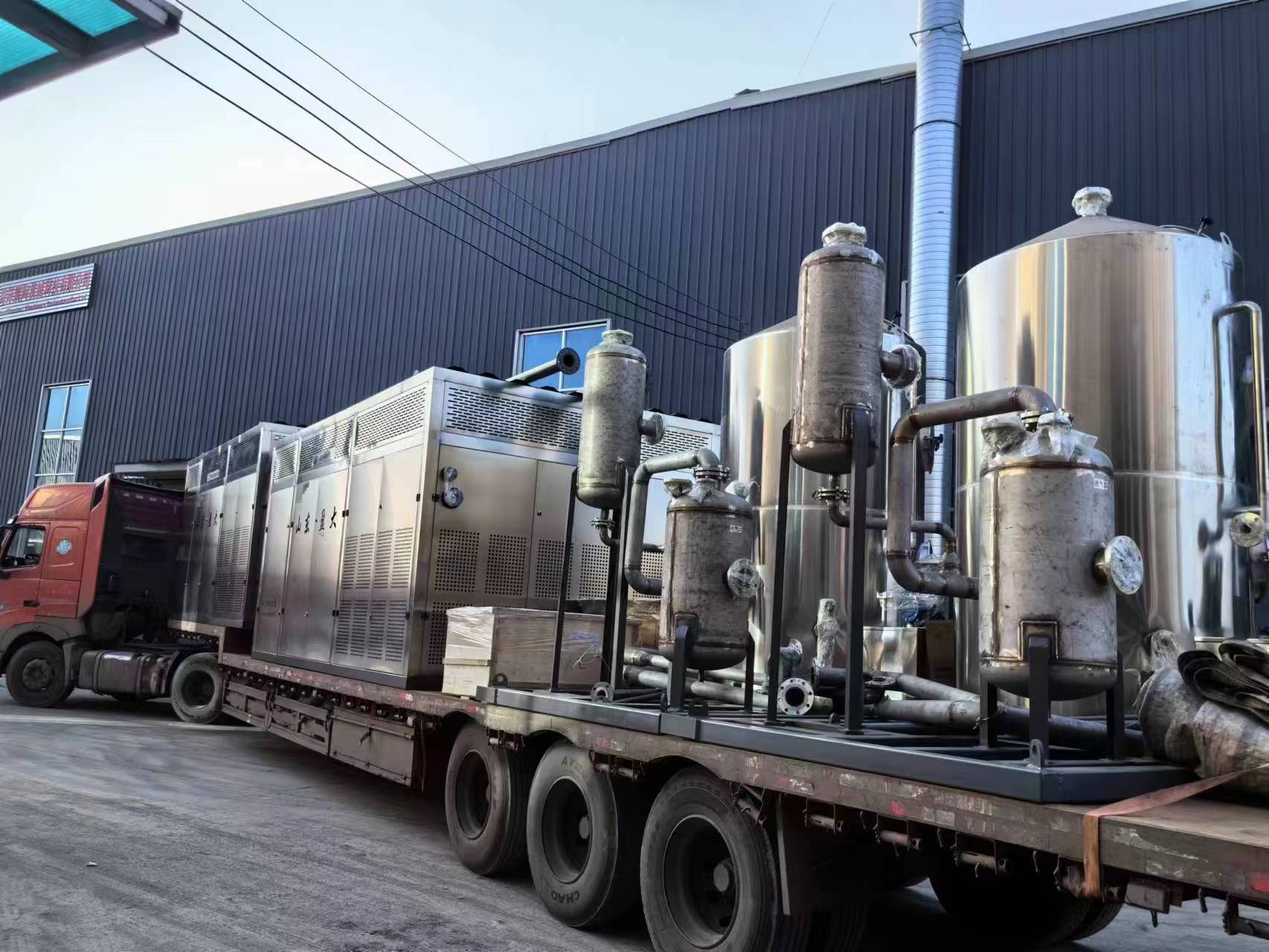 油庫(kù)油氣回收設(shè)備發(fā)貨現(xiàn)場(chǎng)